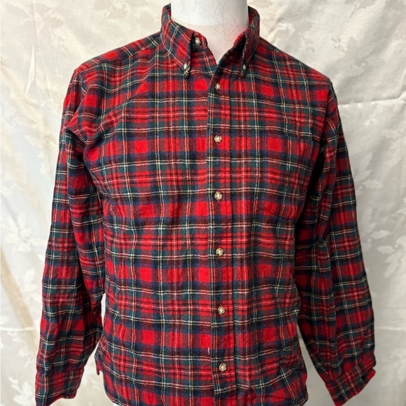 Pendleton Other - Pendleton Red and Green Plaid Casual Button Down Shirt